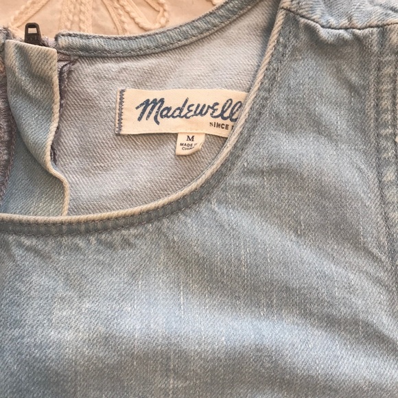 Madewell chambray tank - Picture 2 of 3